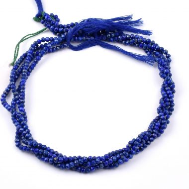 lapis lazuli faceted beads