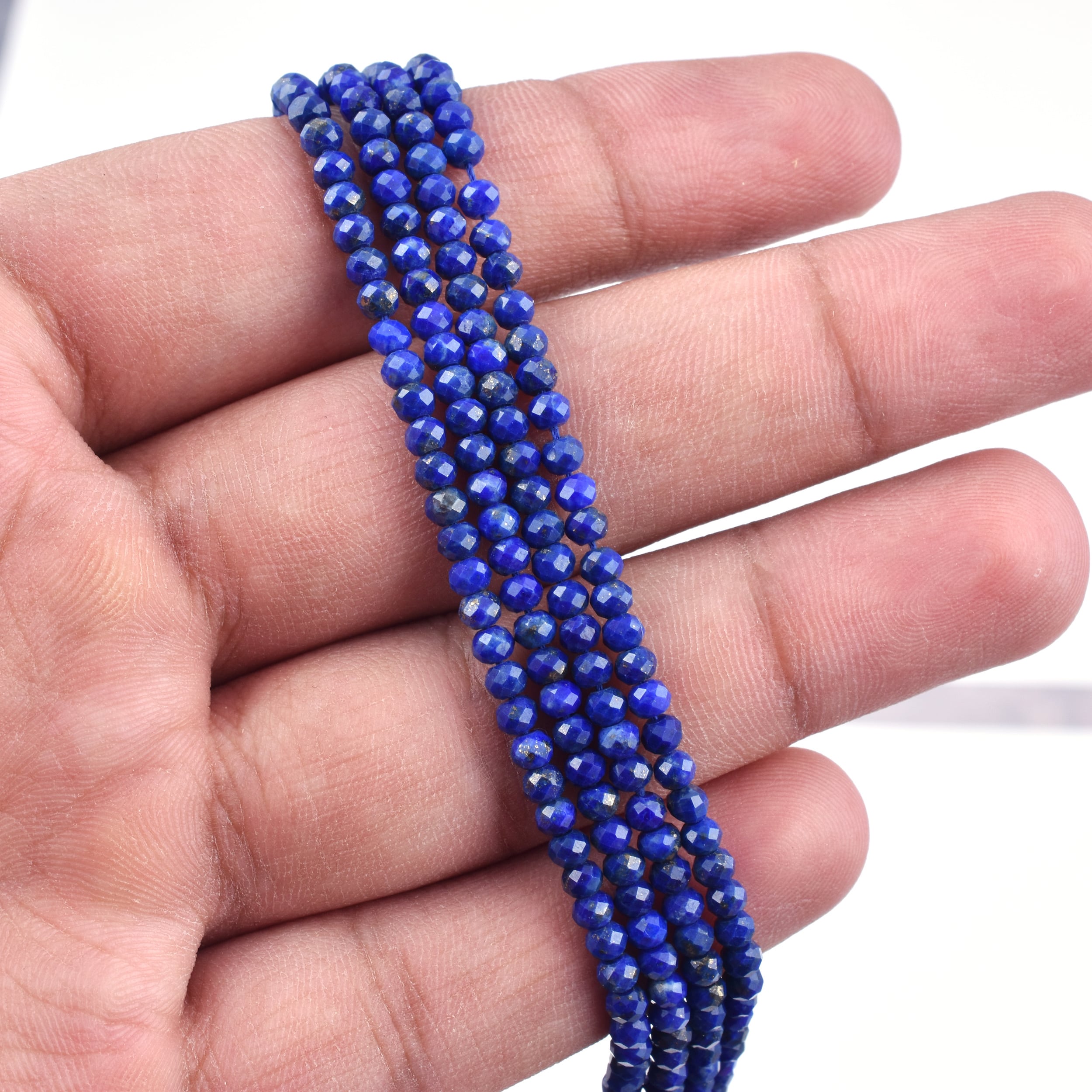 10x14mm Blue Lapis Lazuli Stone Fashion Jewlery Making Loose Beads Strand 15" 