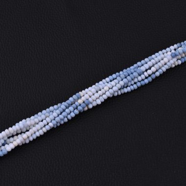 opal shaded rondelle beads