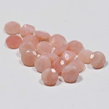 3mm pink opal round cut