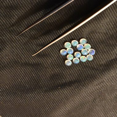 2mm opal faceted round