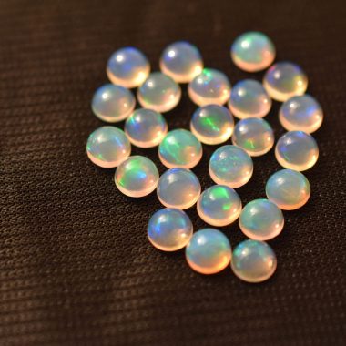 6mm opal smooth round