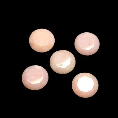 5mm pink opal round cut
