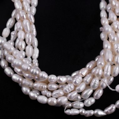 rise pearl gemstone beads