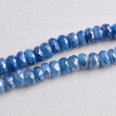 sky moonstone silverite beads