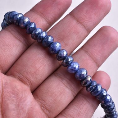 blue moonstone faceted silverite