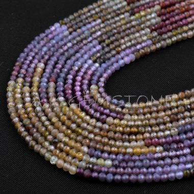 multi spinel tundra beads