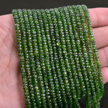 chrome diopside gemstone beads
