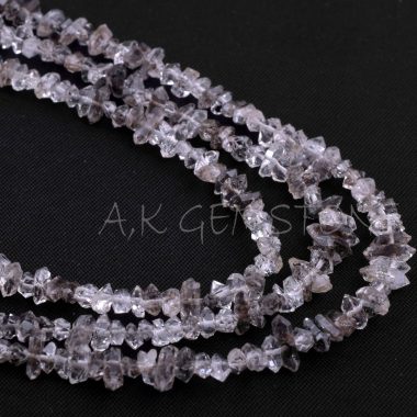 herkimer diamond gemstone beads
