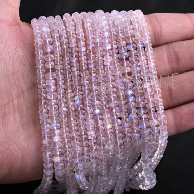 rainbow moonstone gemstone beads