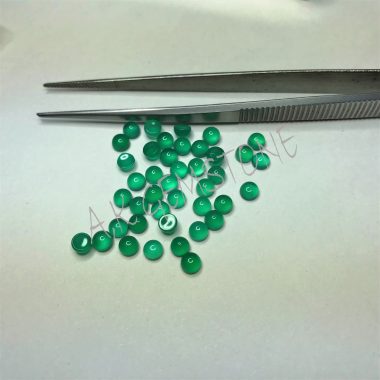2mm smooth green onyx