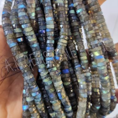 natural labradorite faceted tyre