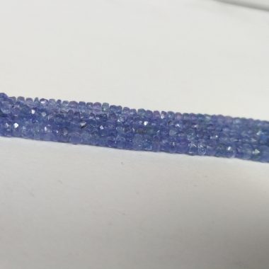 blue tanzanite faceted